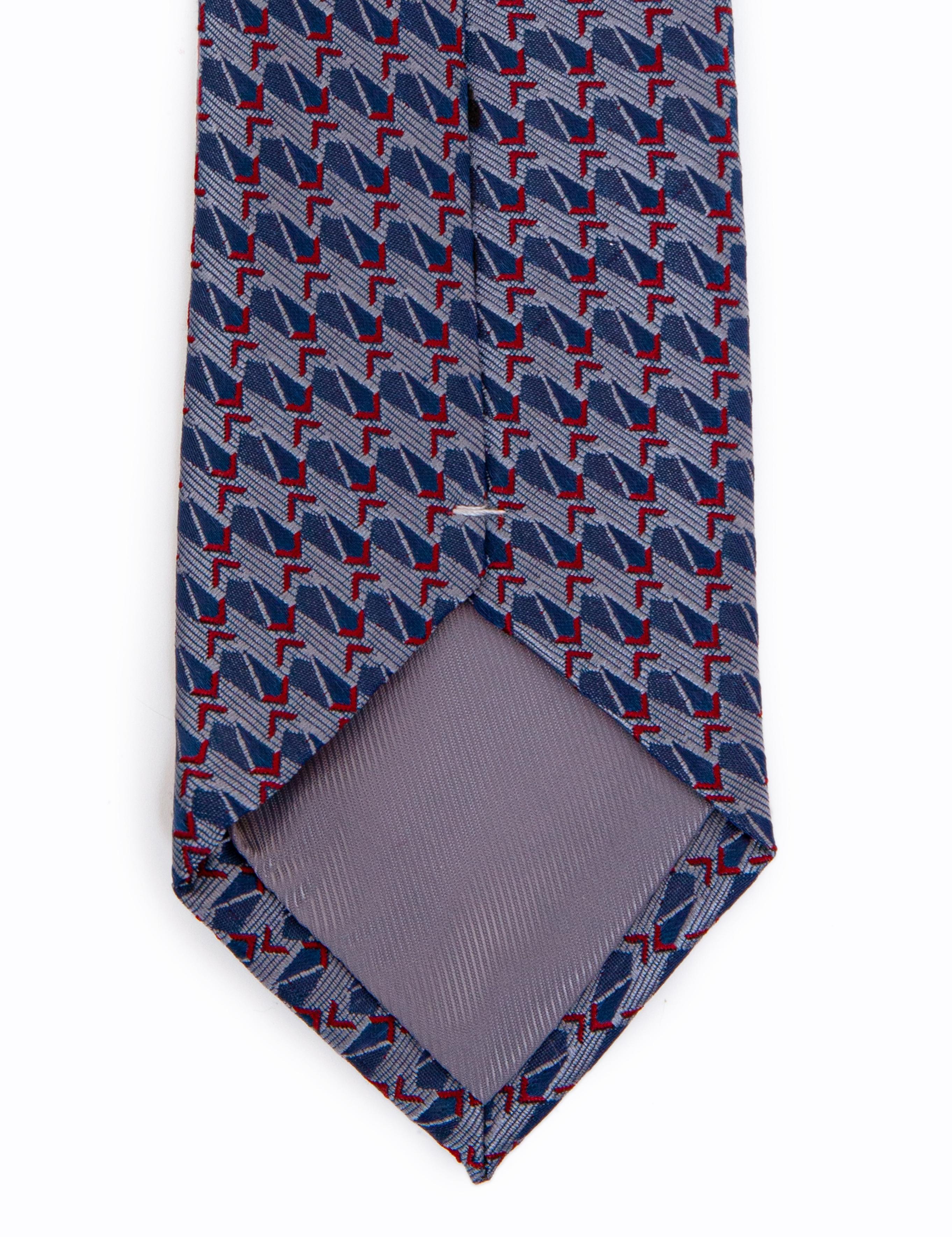 Bordo 3'lü Kravat-Mendil-Kravat İğnesi Set