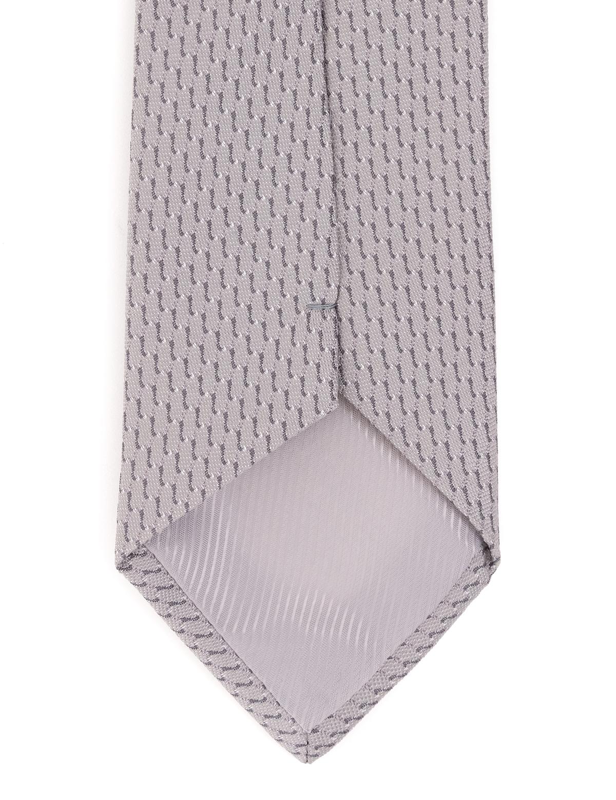 Gri 3'lü Kravat Mendil Set - 50258879001