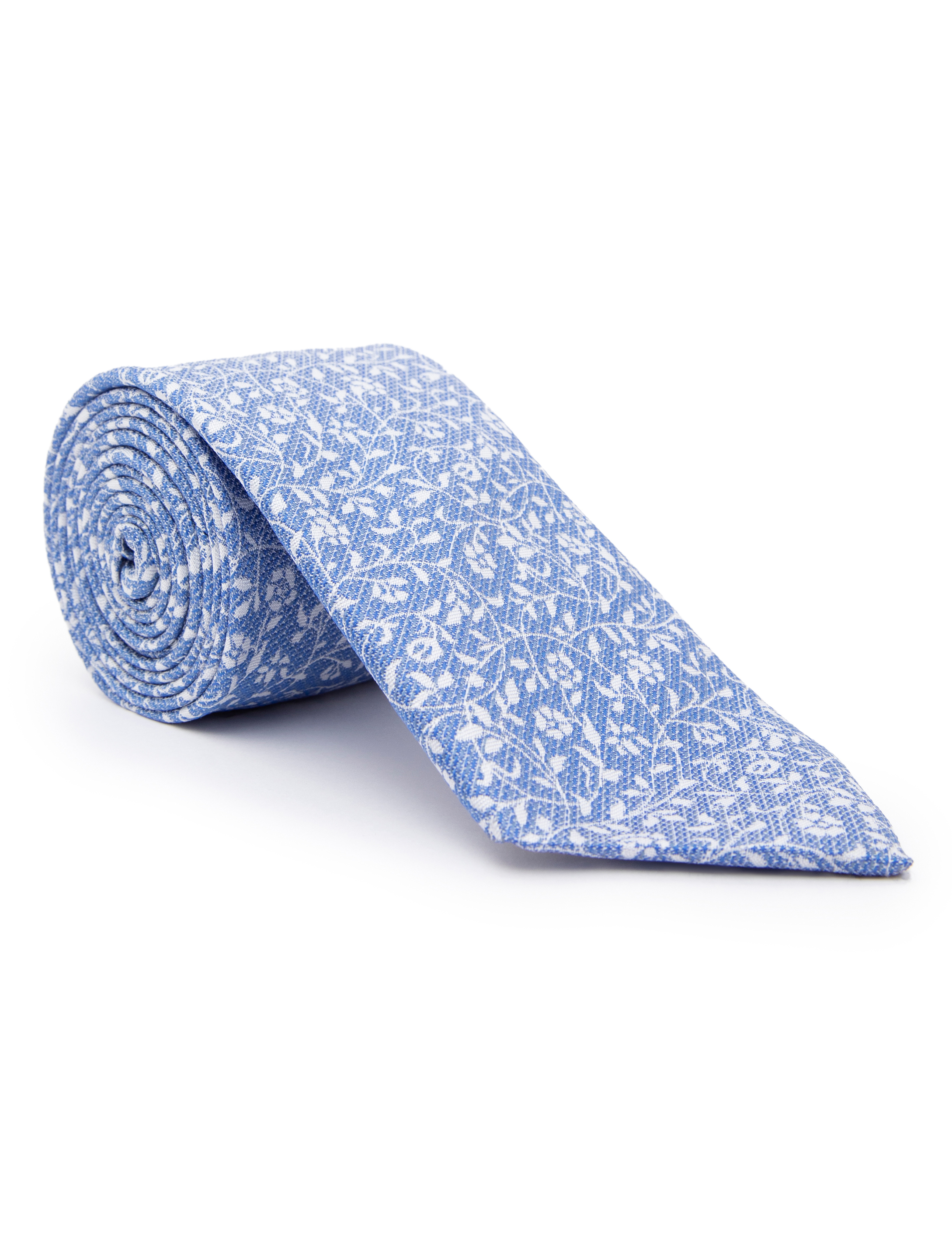 Mavi 3'lü Kravat Mendil Set - Image 2