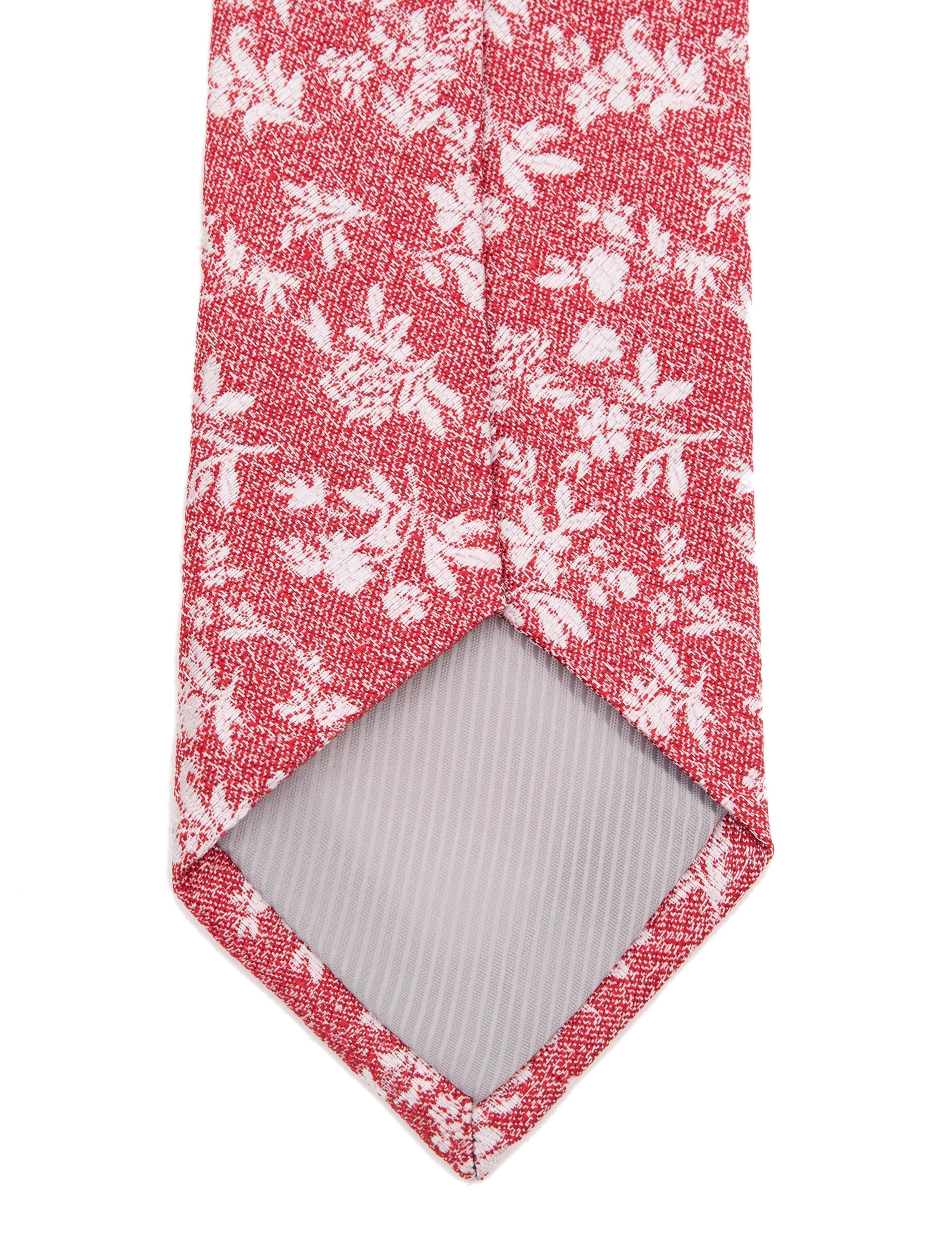 Bordo 3'lü Kravat-Mendil-Kravat İğnesi Set