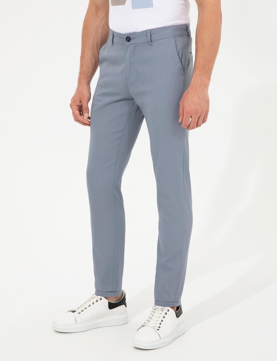 Mavi Slim Fit Kanvas Pantolon