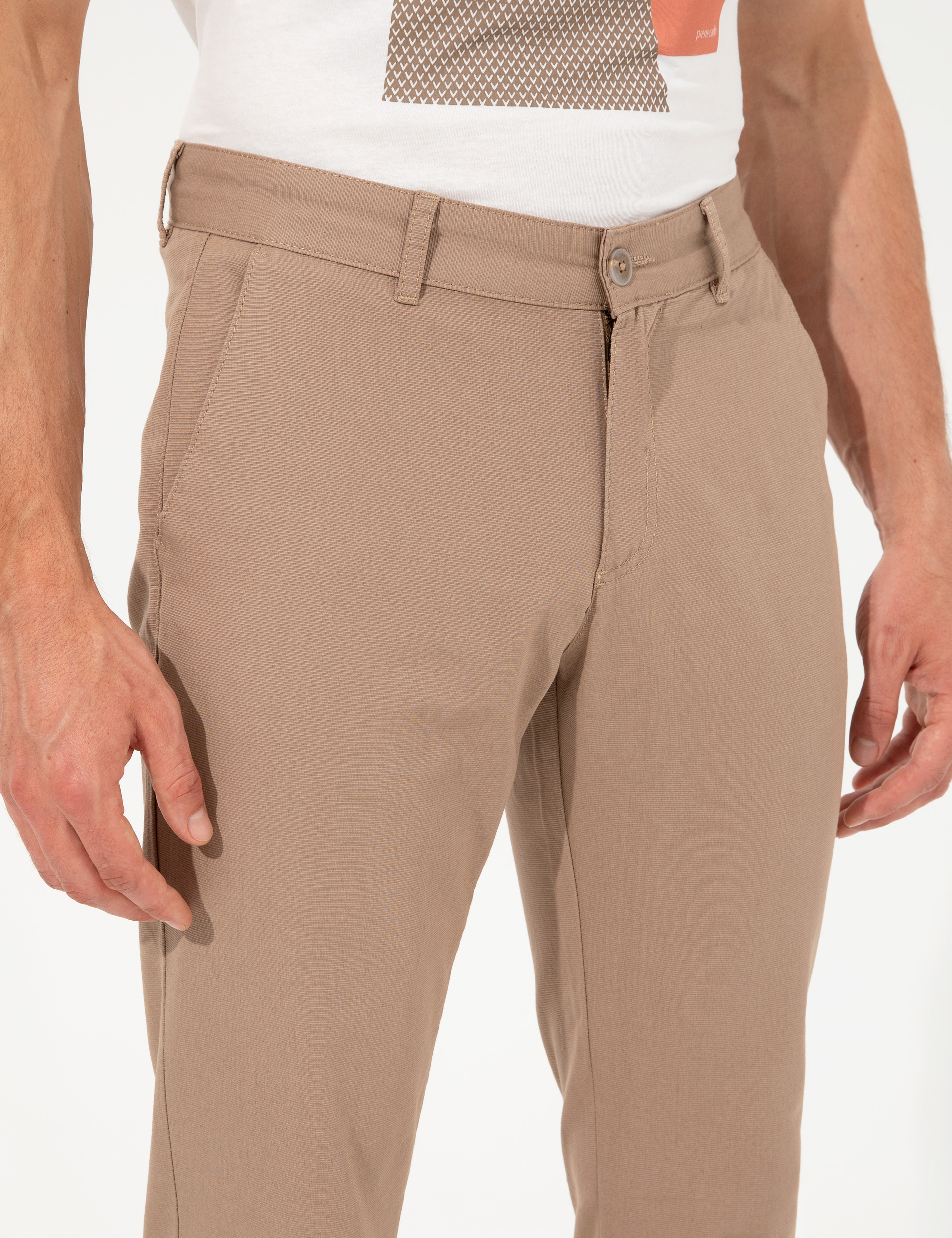Vizon Slim Fit Kanvas Pantolon - Image 5