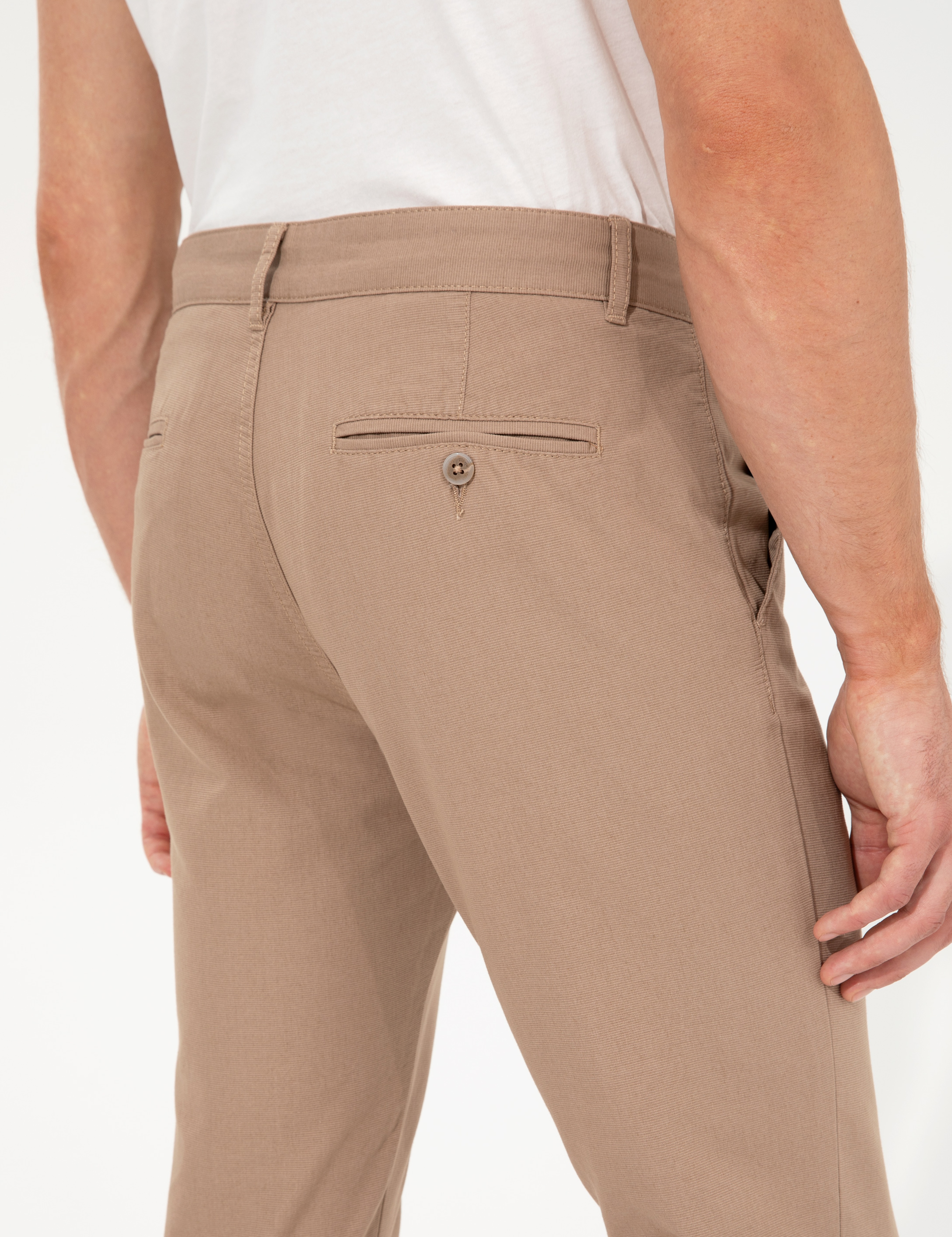 Vizon Slim Fit Kanvas Pantolon - Image 7