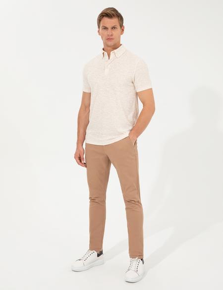 Camel Slim Fit Kanvas Pantolon - 50259252090