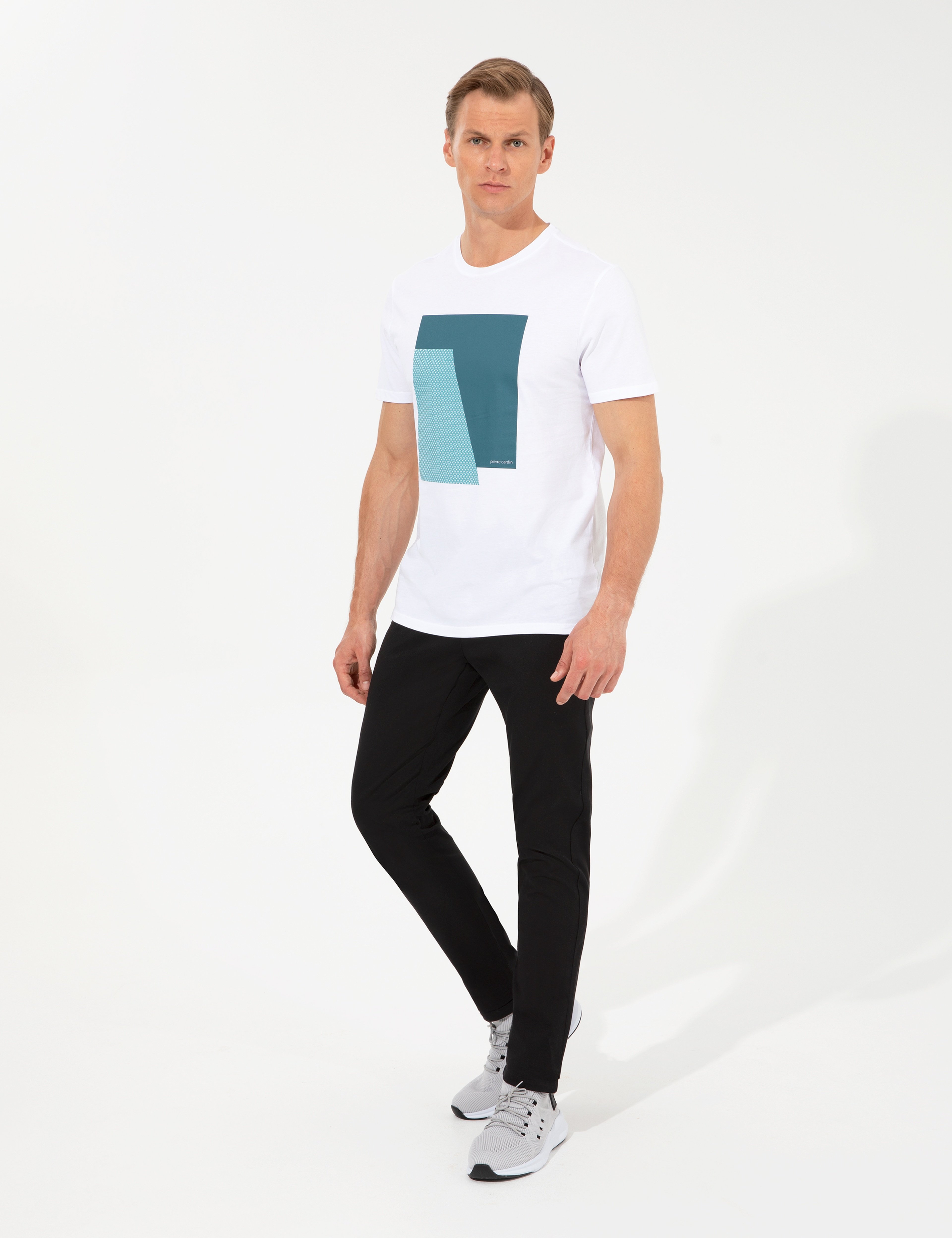 Siyah Slim Fit Kanvas Pantolon