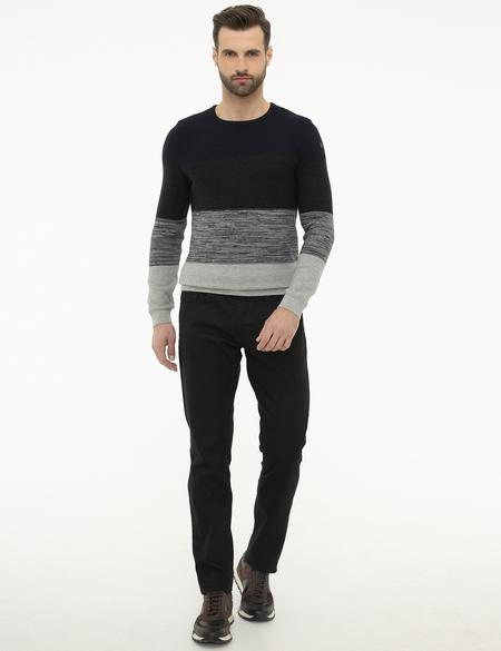 Siyah Slim Fit Denim Pantolon - 50225870002