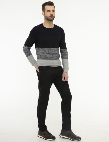 Siyah Slim Fit Denim Pantolon - 50225870002