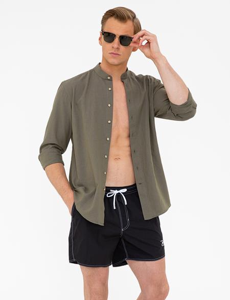 Siyah Deniz Şortu - 50243688004