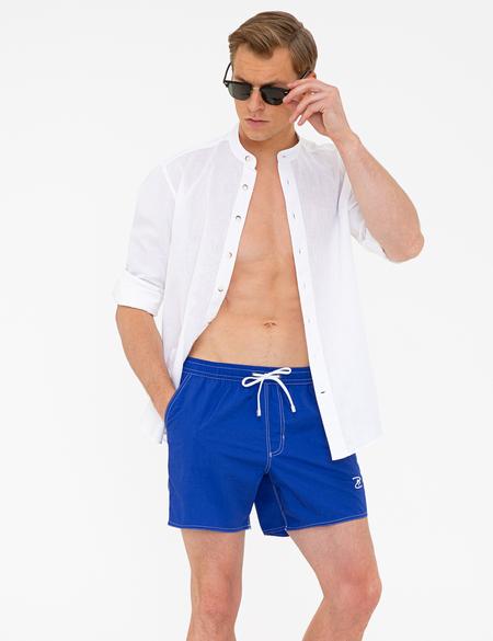 Mavi Deniz Şortu - 50243688019