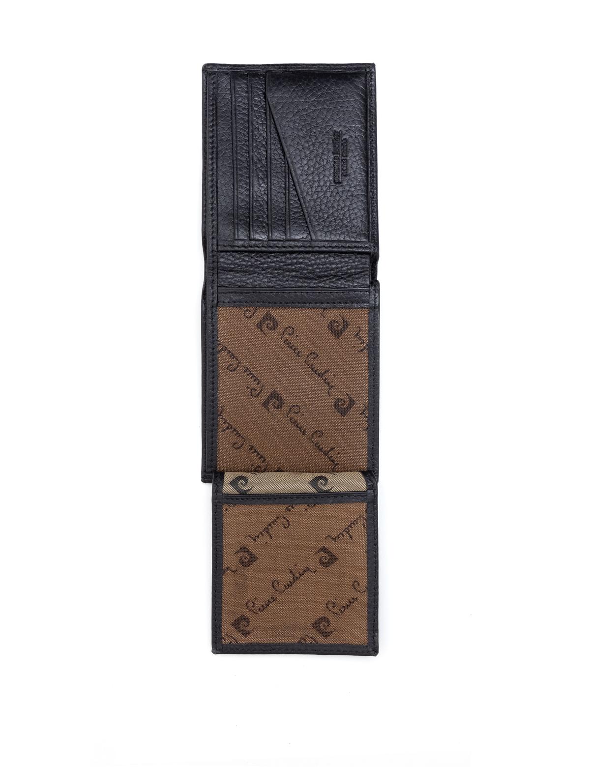 Siyah Cüzdan Kemer Set - 50257451009