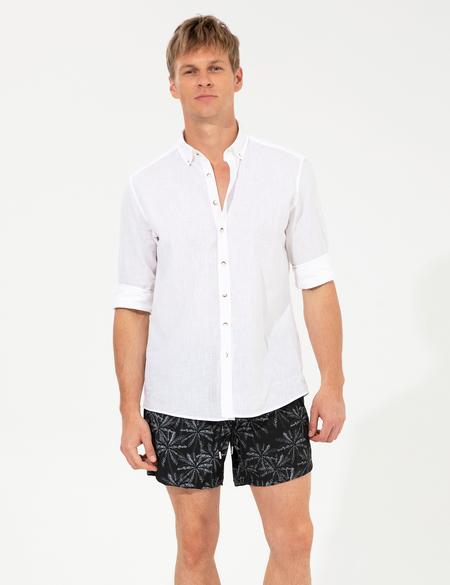 Siyah Deniz Şortu - 50259249005