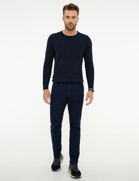 Lacivert Slim Fit Denim Pantolon - 50225902002