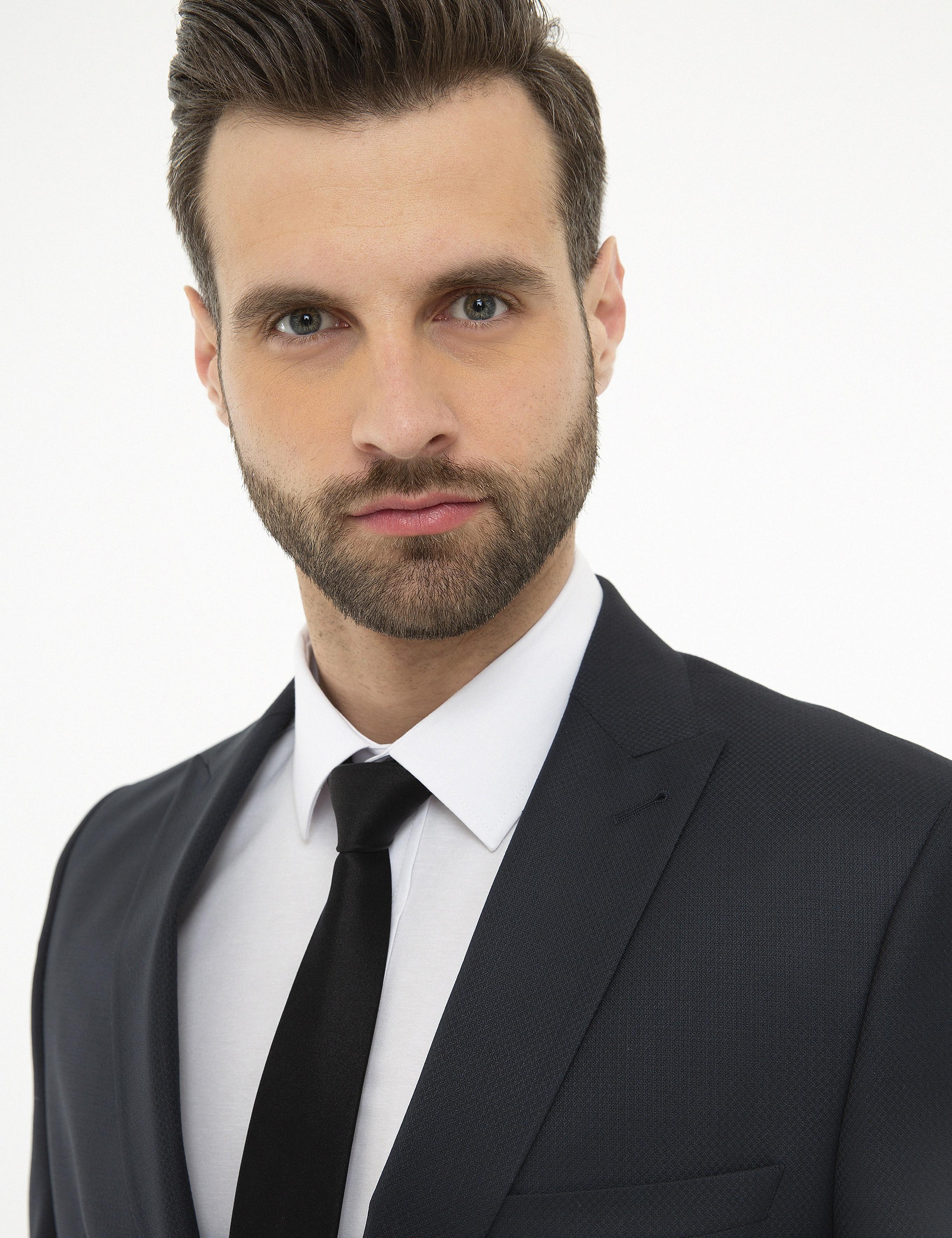 Lacivert Slim Fit Takım Elbise