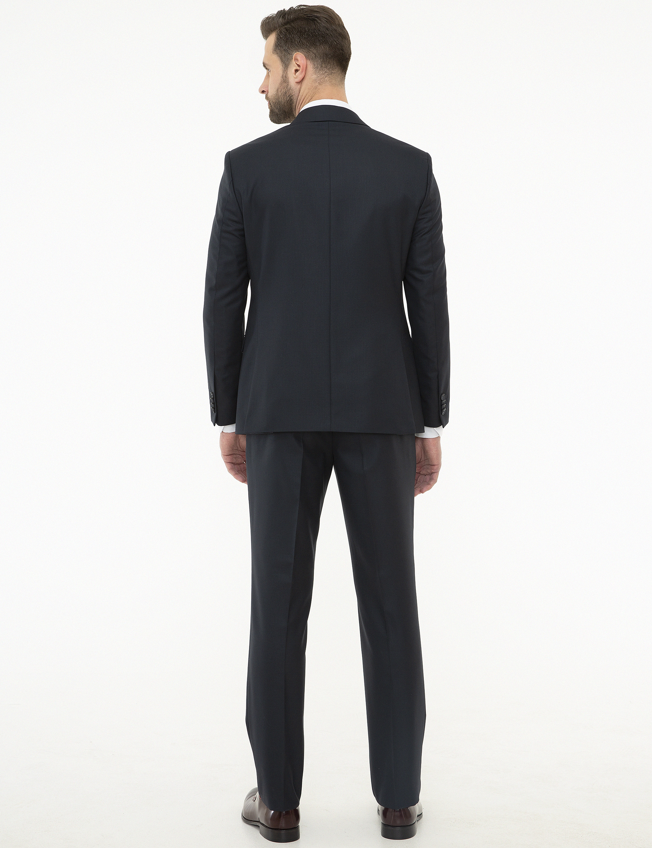 Lacivert Slim Fit Takım Elbise
