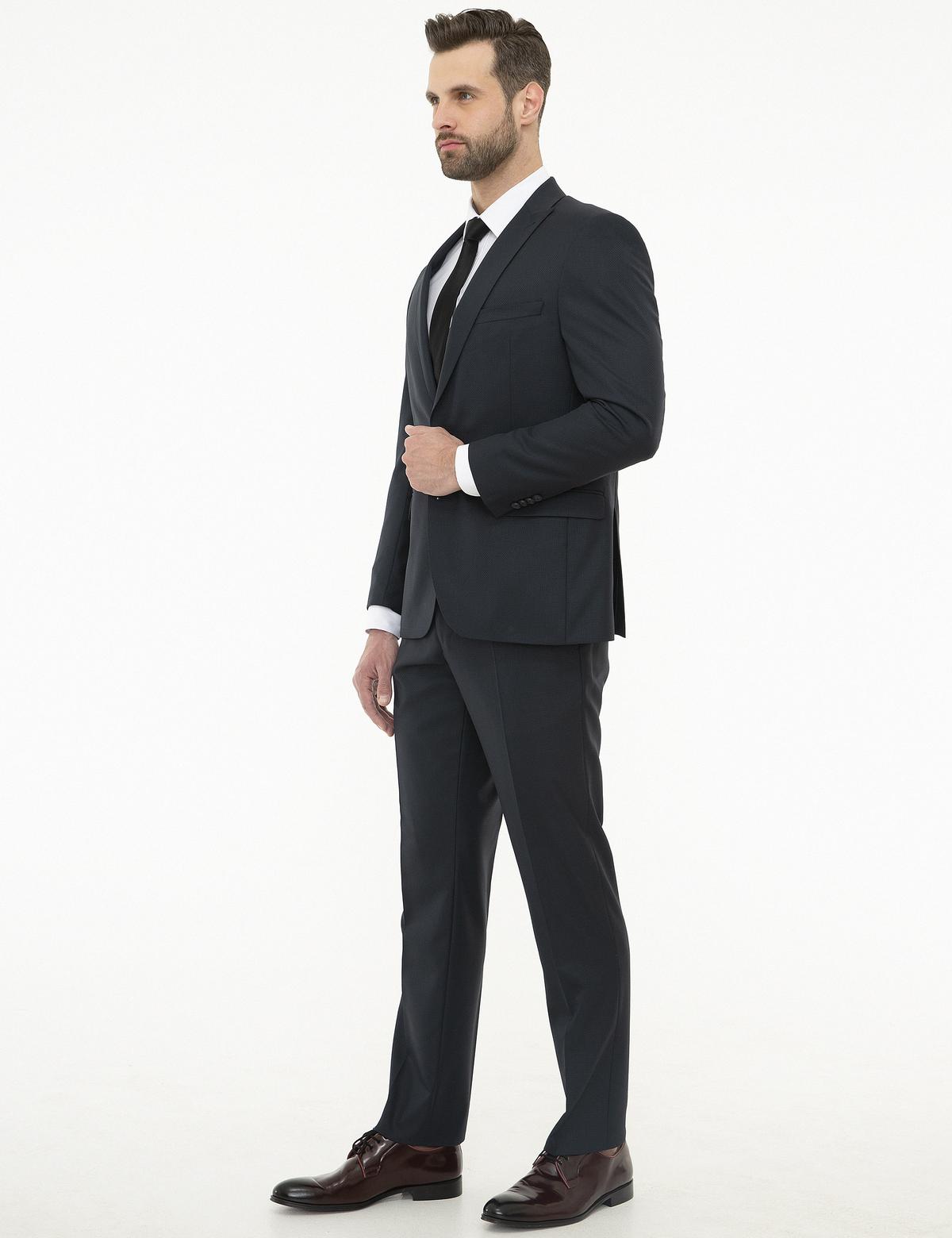 Lacivert Slim Fit Takım Elbise - 50225974041
