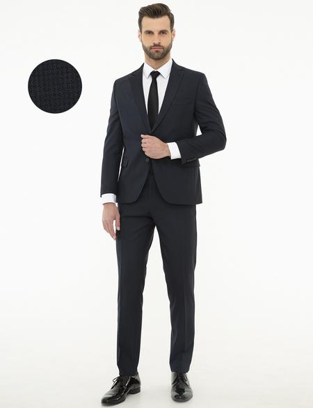 Lacivert Ekstra Slim Fit Takım Elbise - 50225975005