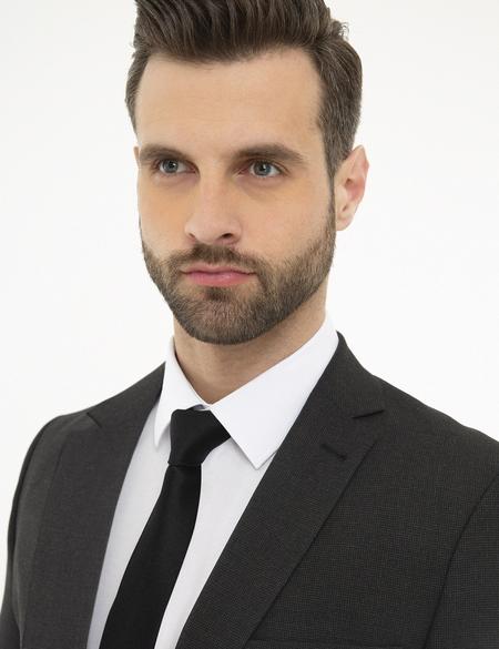 Siyah Ekstra Slim Fit Takım Elbise - 50225975041