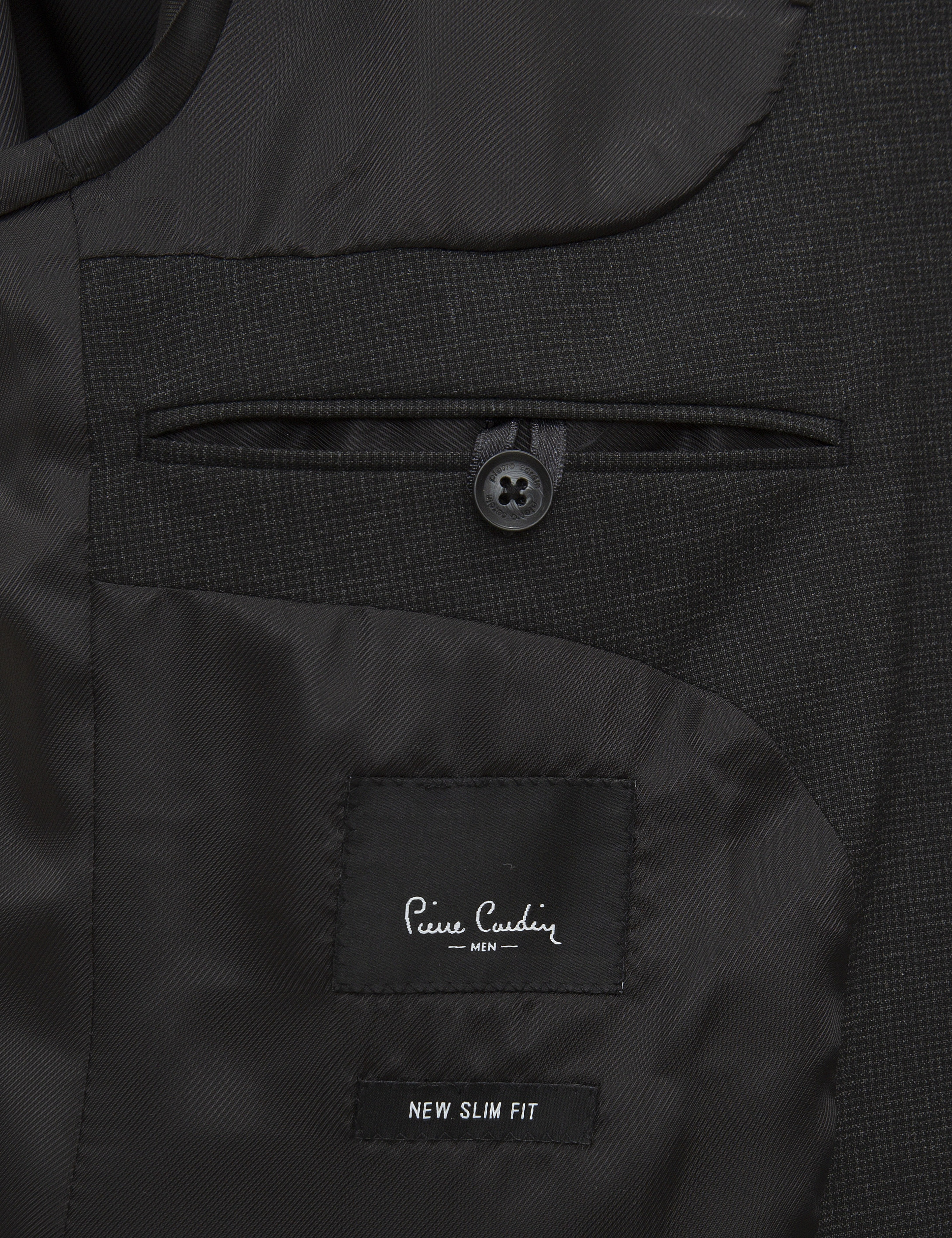 Siyah Ekstra Slim Fit Takım Elbise - Image 5
