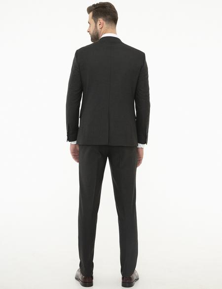 Siyah Ekstra Slim Fit Takım Elbise - 50225975041