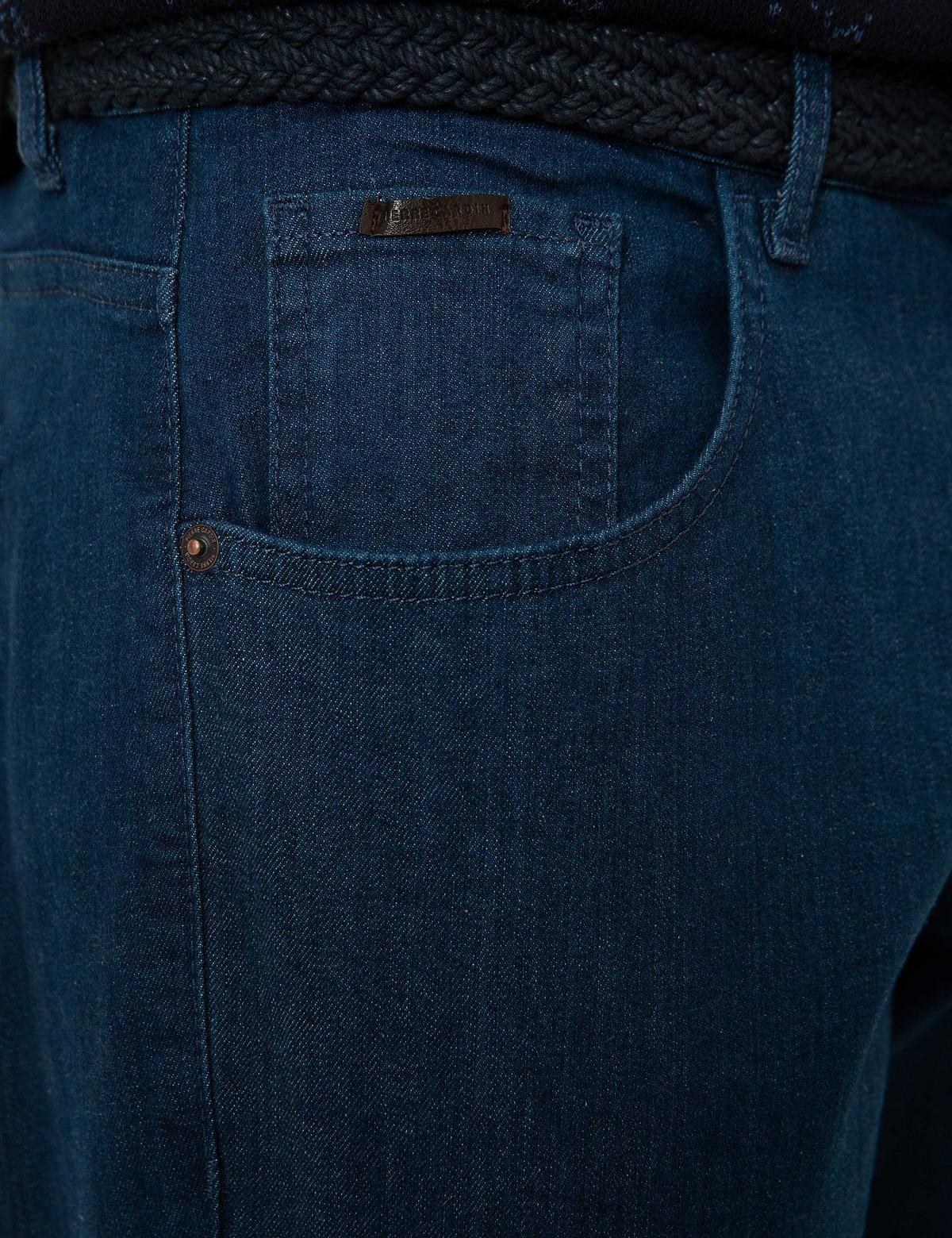 Koyu Mavi Slim Fit Denim Pantolon - 50225911002