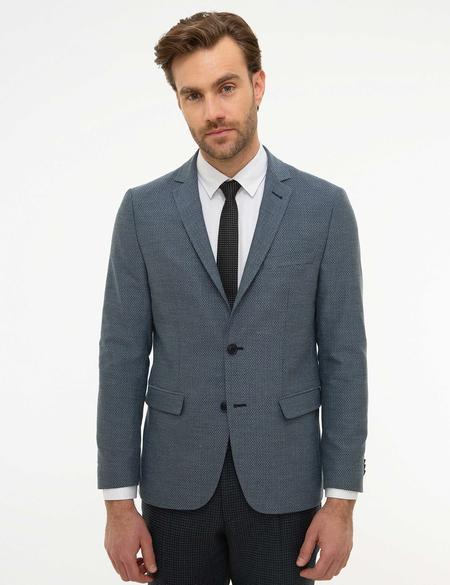 Koyu Mavi Ex. Slim Fit Ceket - 50226060038