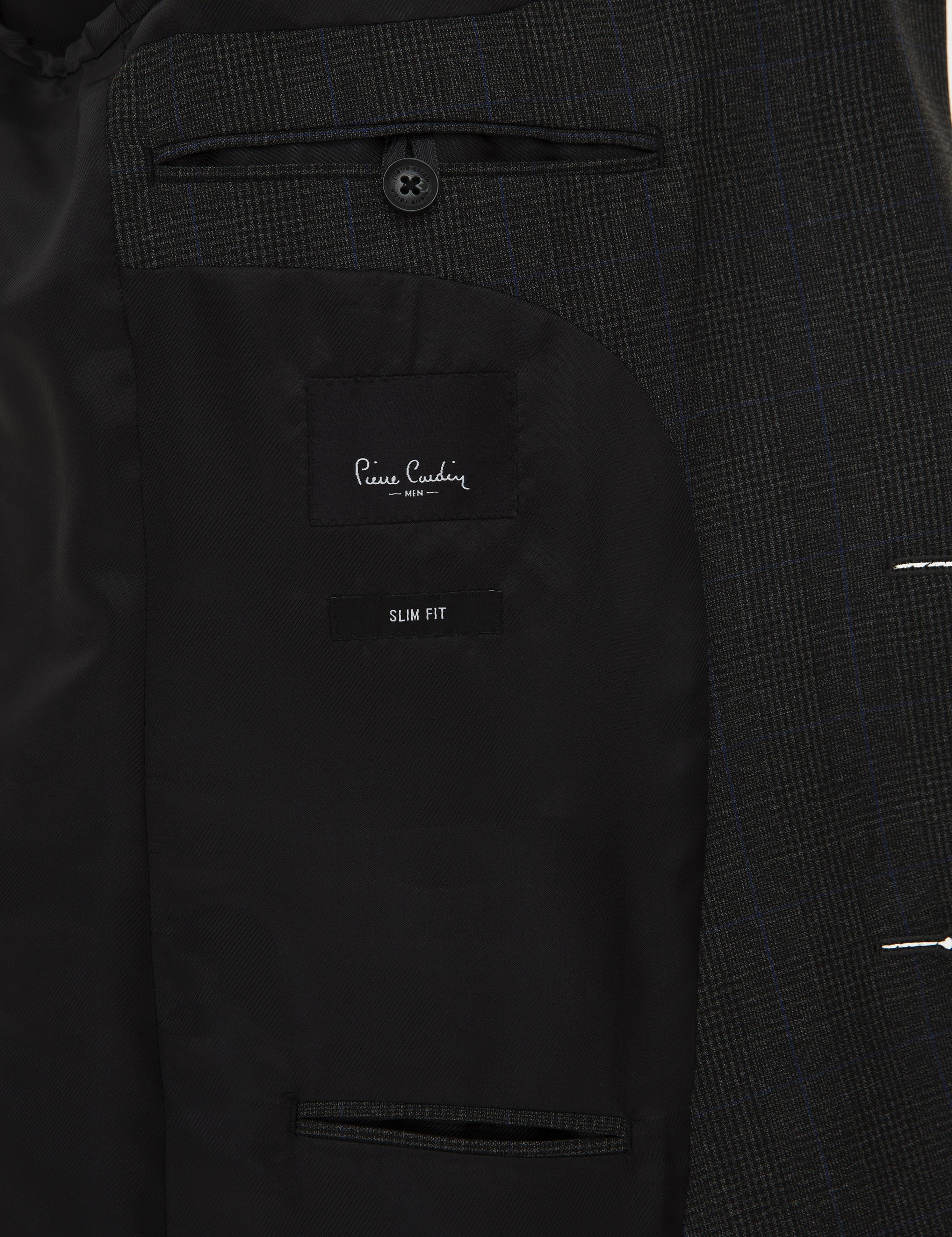 Füme Slim Fit Takım Elbise