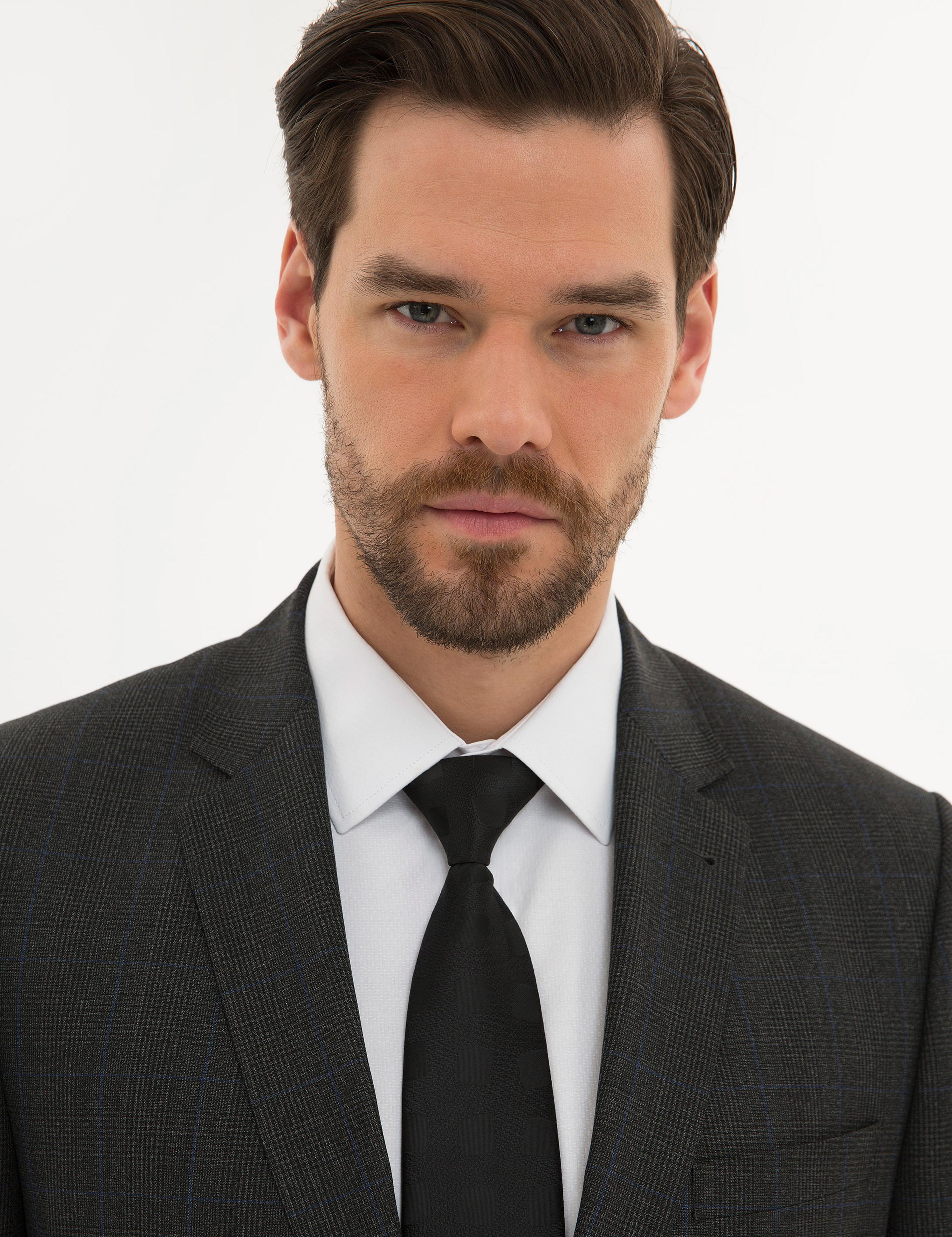 Füme Slim Fit Takım Elbise