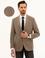 Açık Kahverengi Slim Fit Ceket