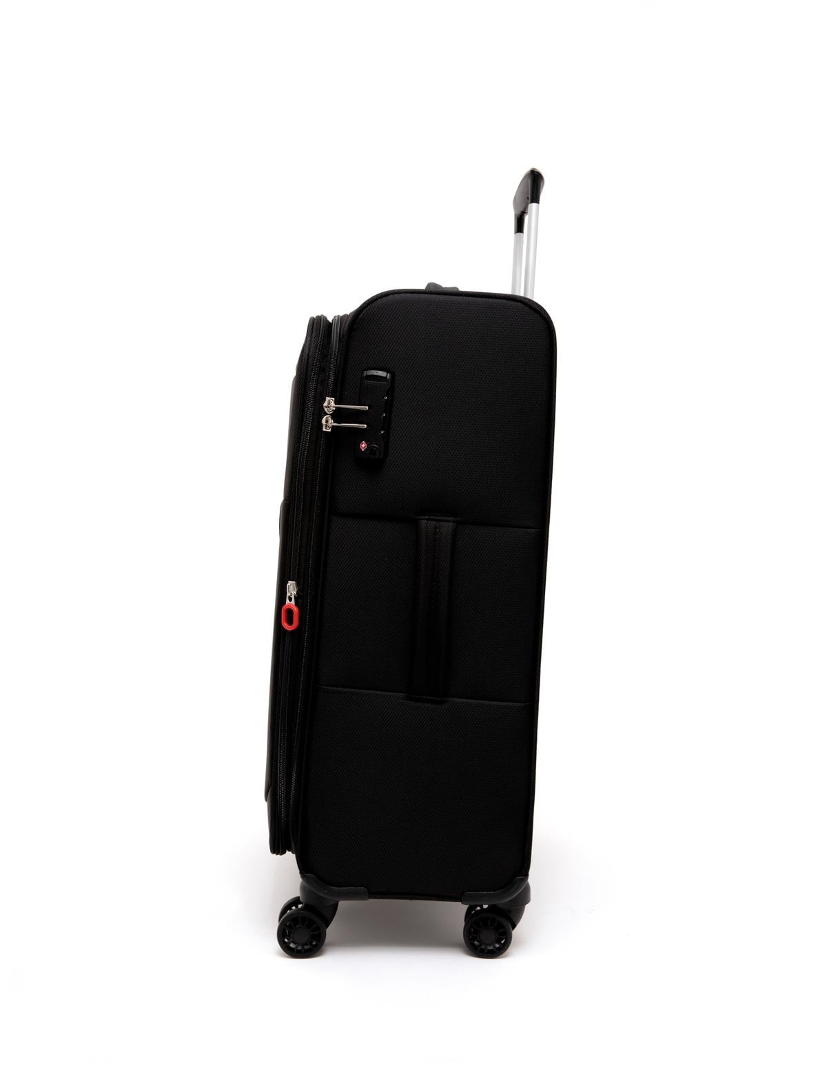 Siyah Orta Boy Kumaş Valiz - 50262414001