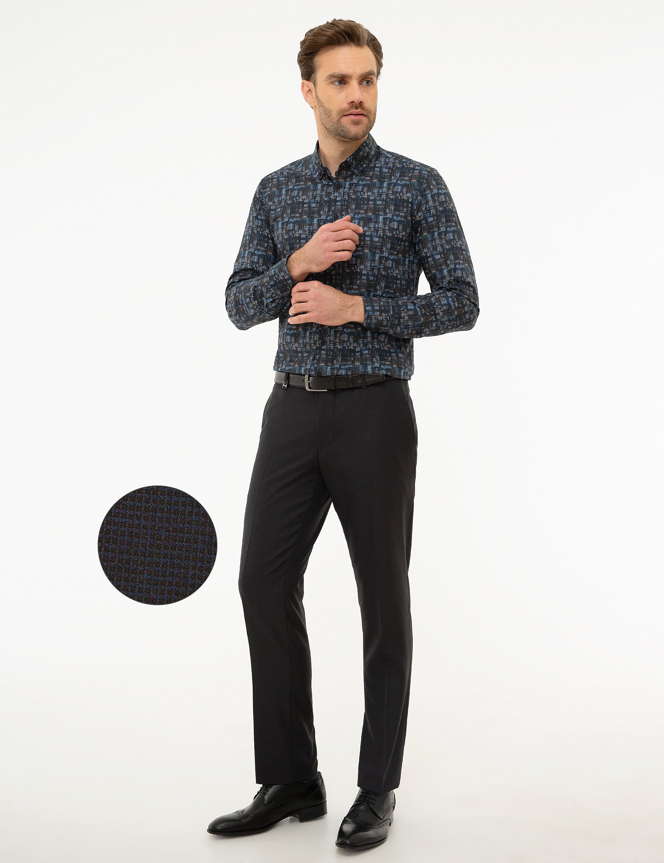 Siyah Slim Fit Pantolon