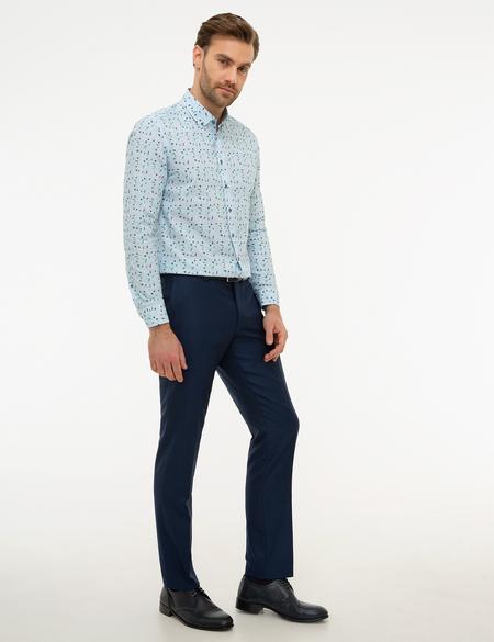 Açık Lacivert Slim Fit Pantolon - 50225920041