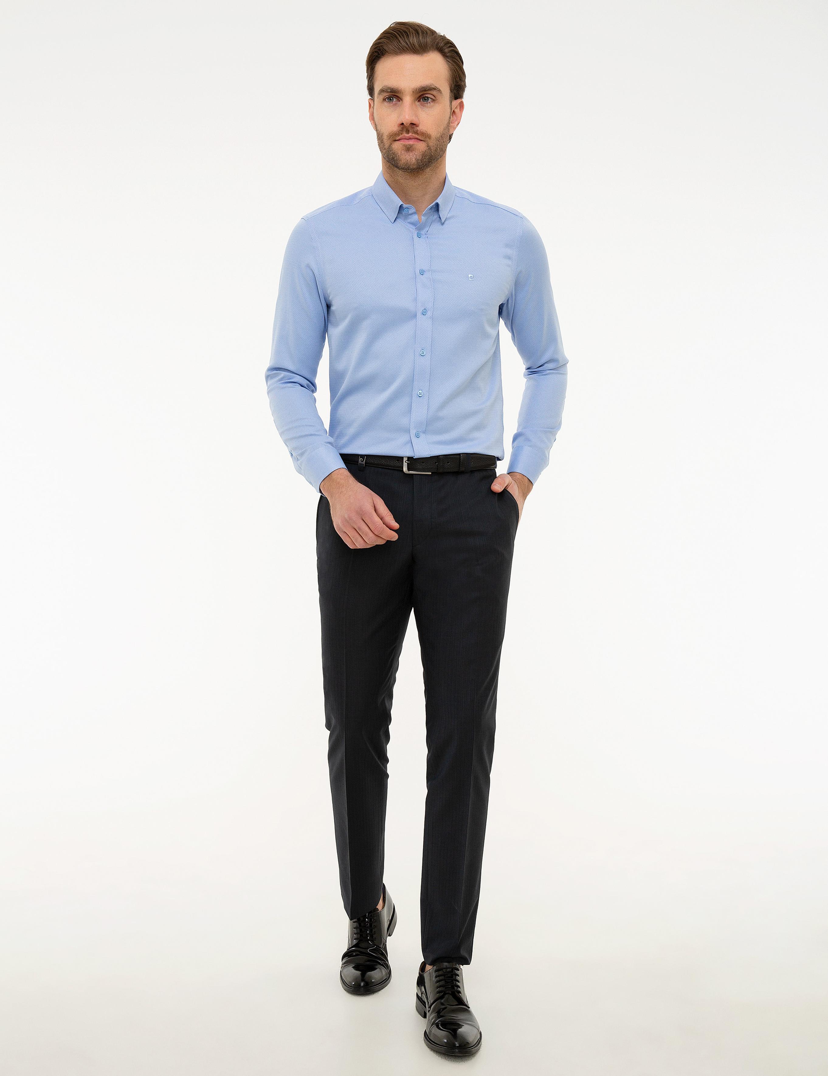 Lacivert Slim Fit Kumaş Pantolon