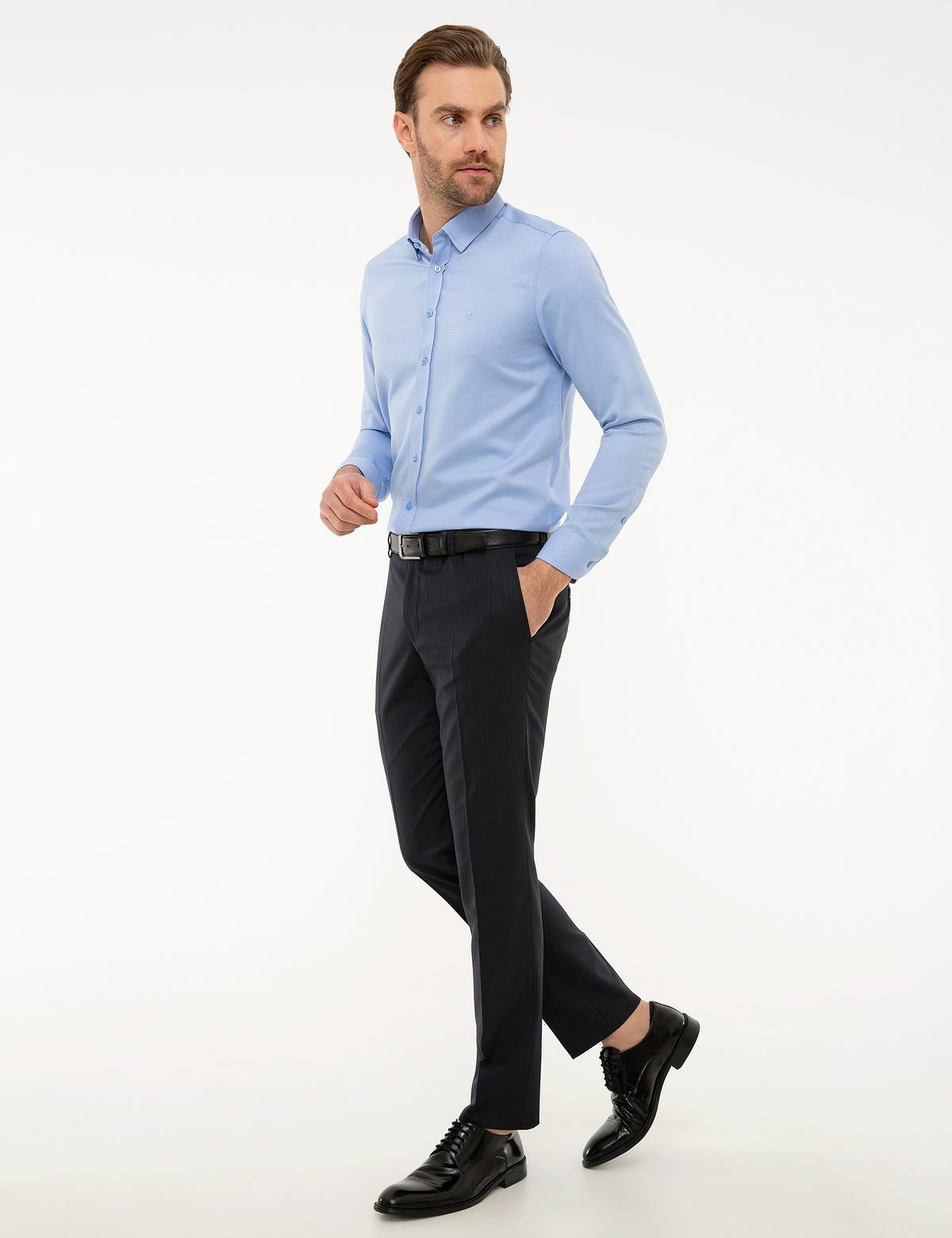 Lacivert Slim Fit Kumaş Pantolon - 50225918005