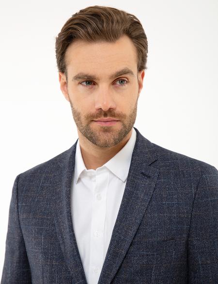 Lacivert Slim Fit Ceket - 50221052005