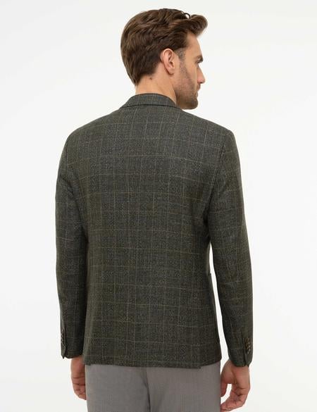 Haki Slim Fit Ceket - 50221052044