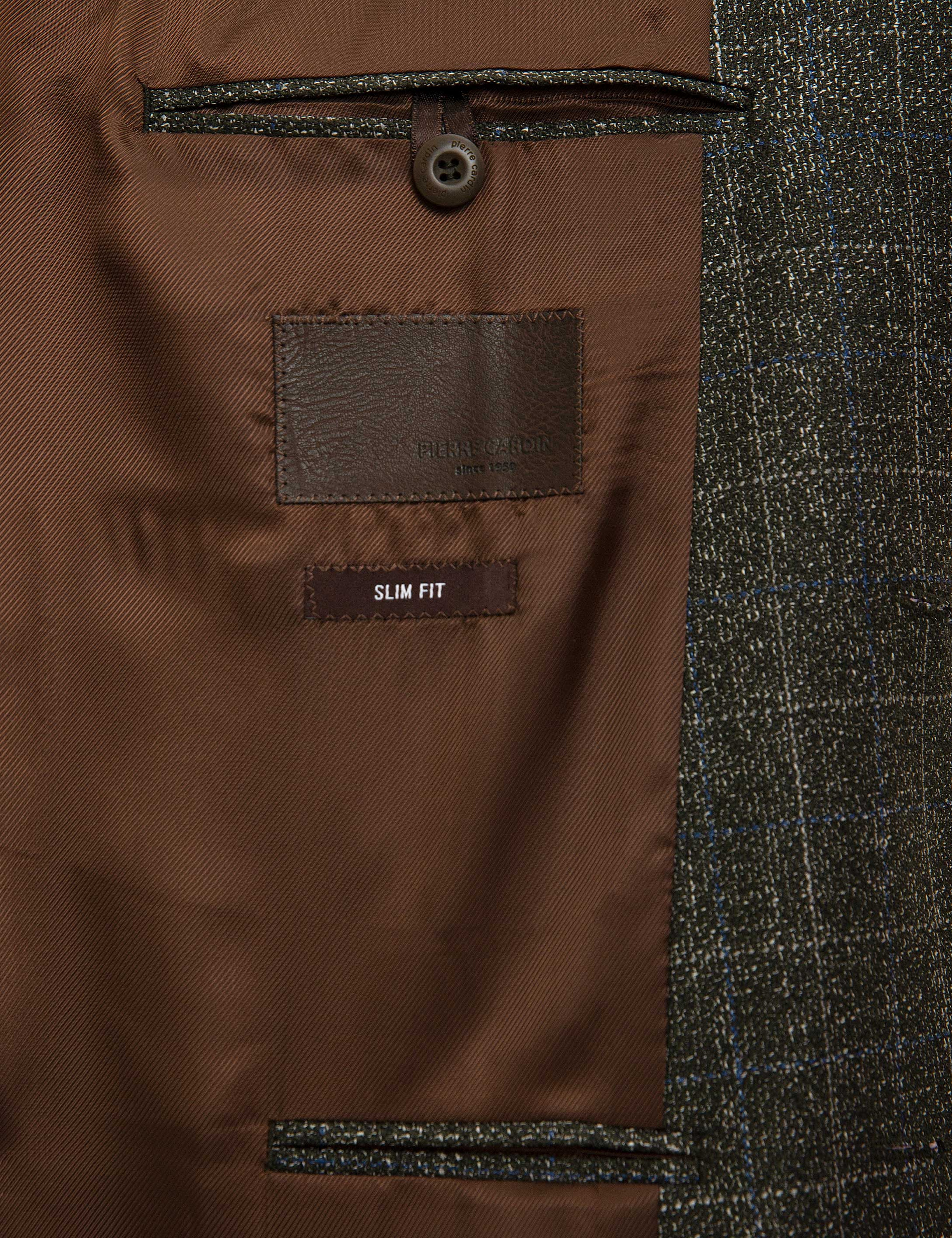 Haki Slim Fit Ceket - Image 6