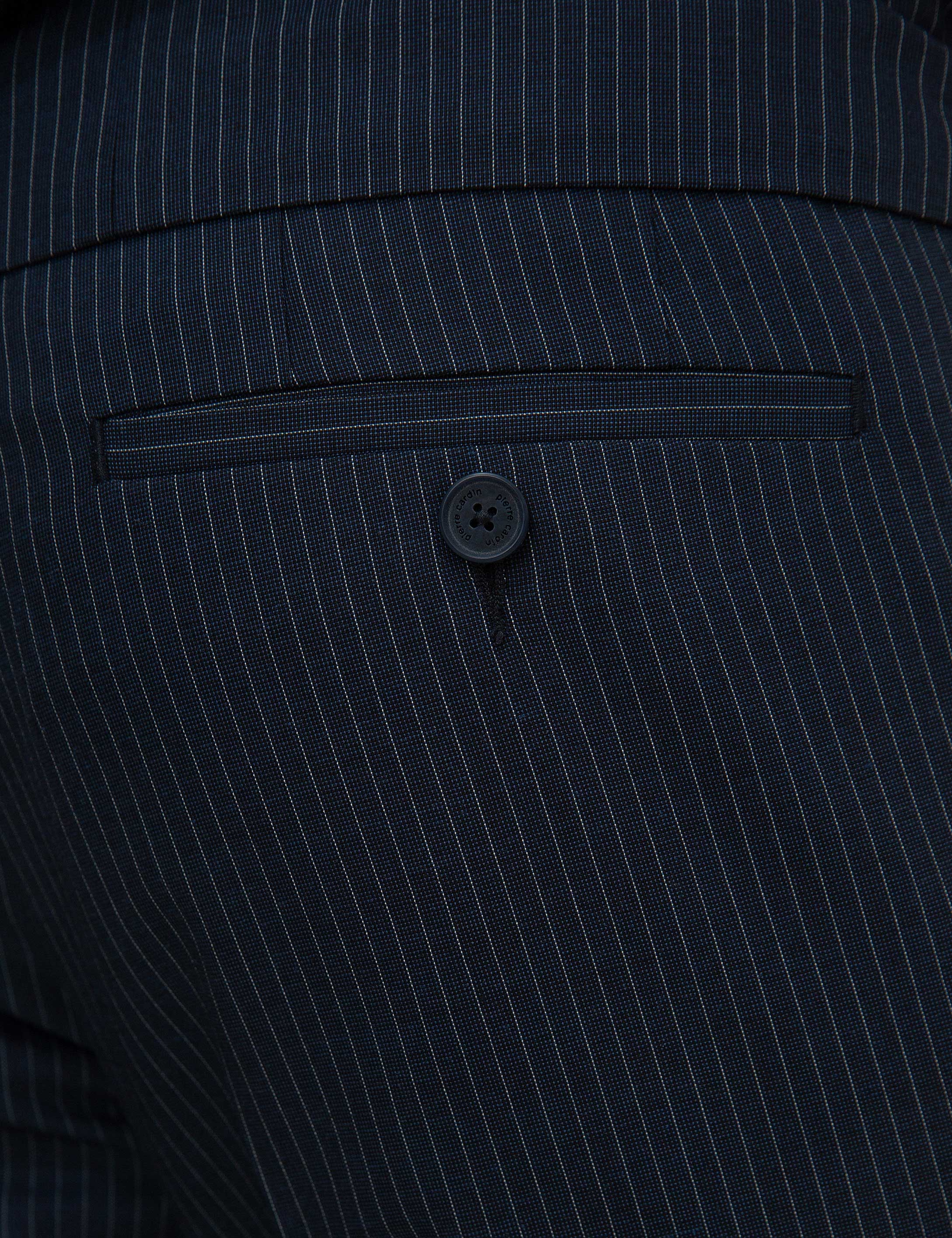 Lacivert Slim Fit Takım Elbise - Image 5