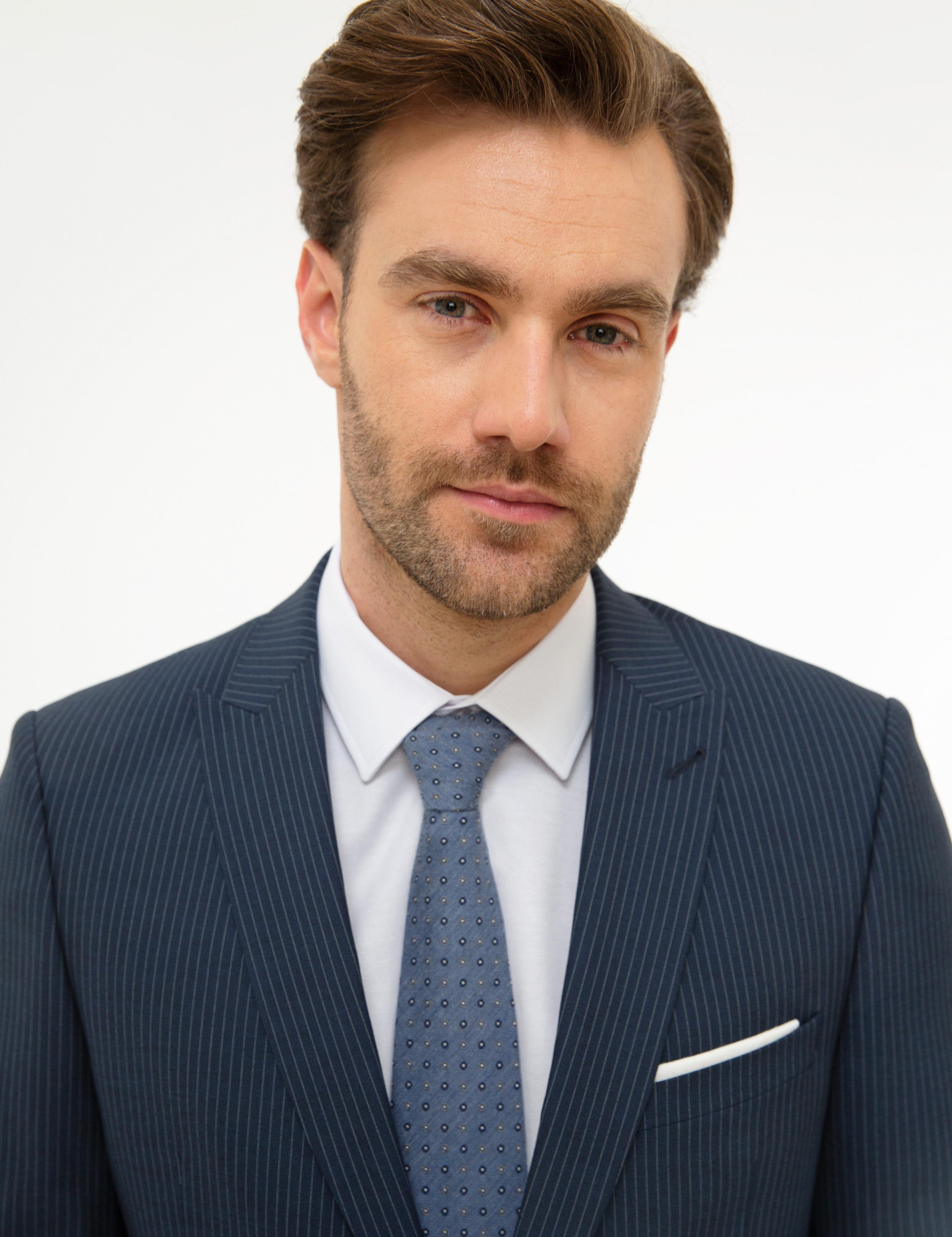 Lacivert Slim Fit Takım Elbise