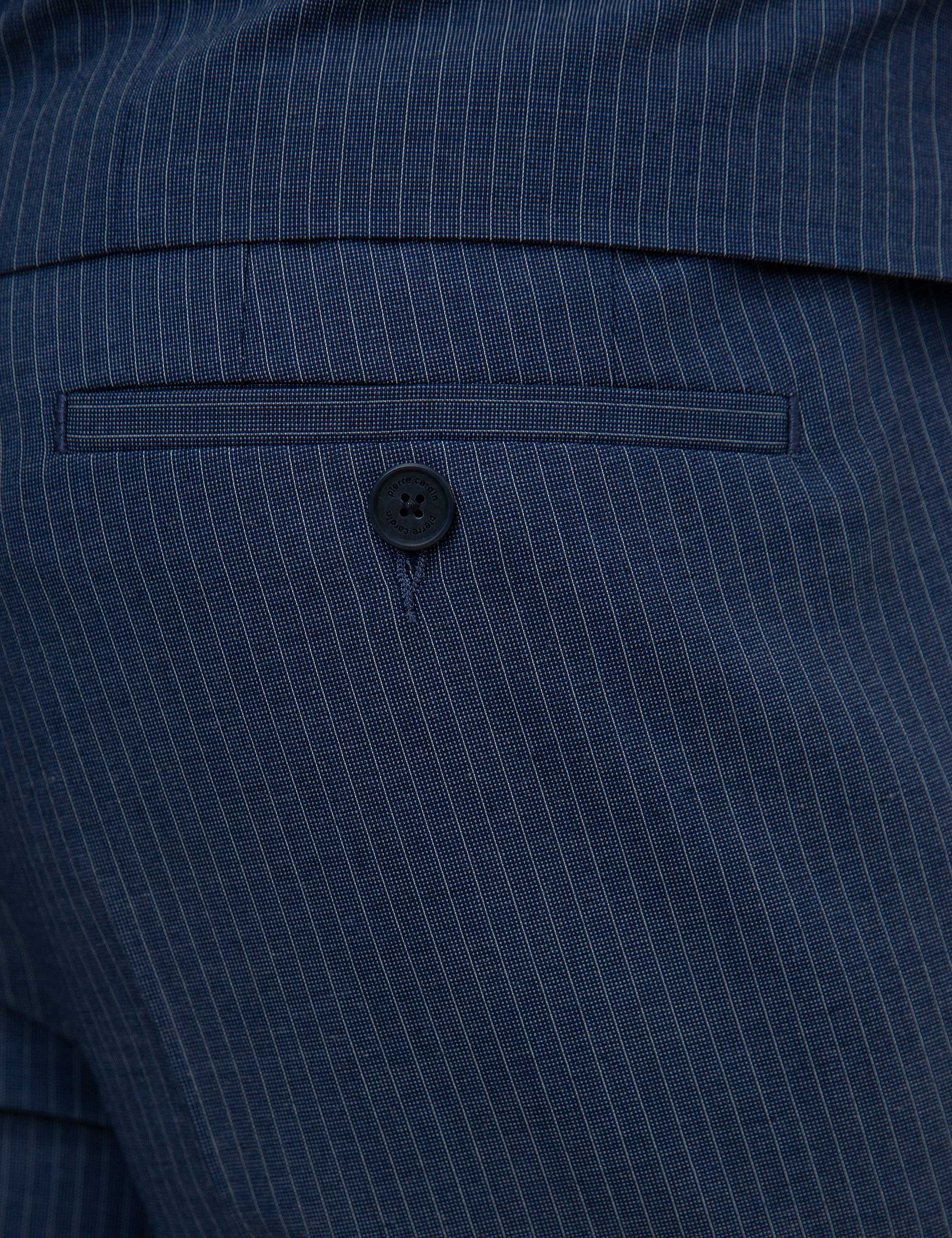 Koyu Mavi Slim Fit Takım Elbise