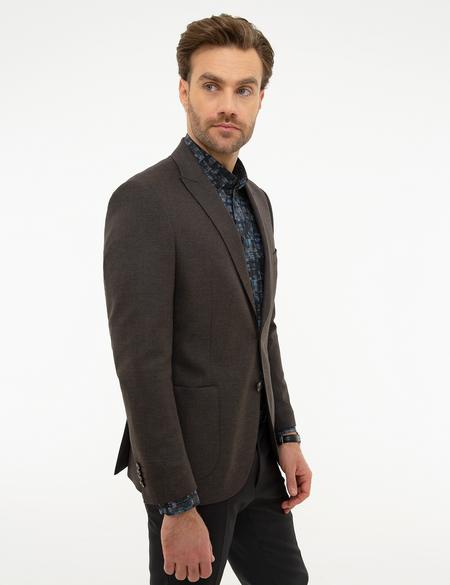 Bordo Slim Fit Ceket - 50226000086