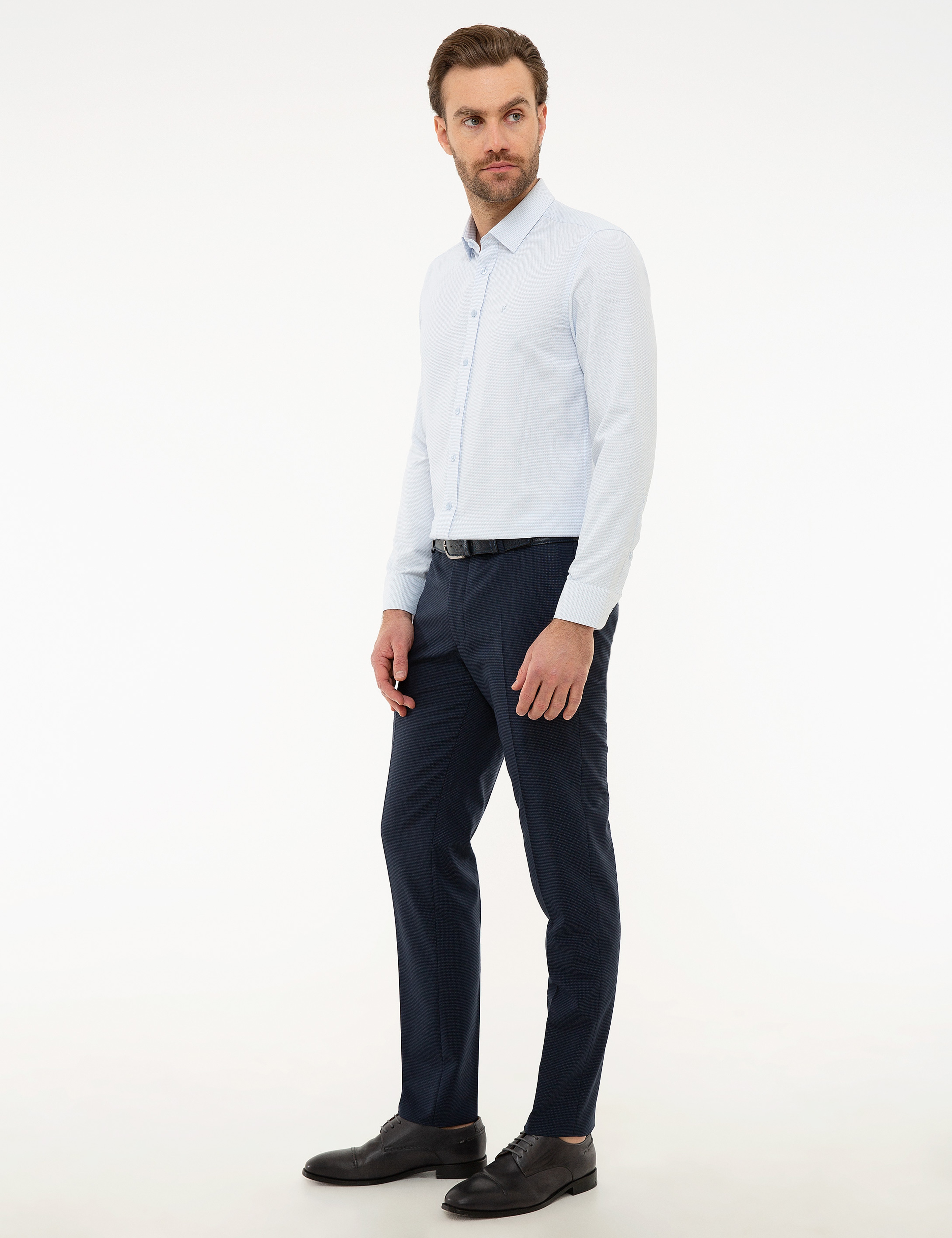 Lacivert Ekstra Slim Fit Pantolon - Image 2