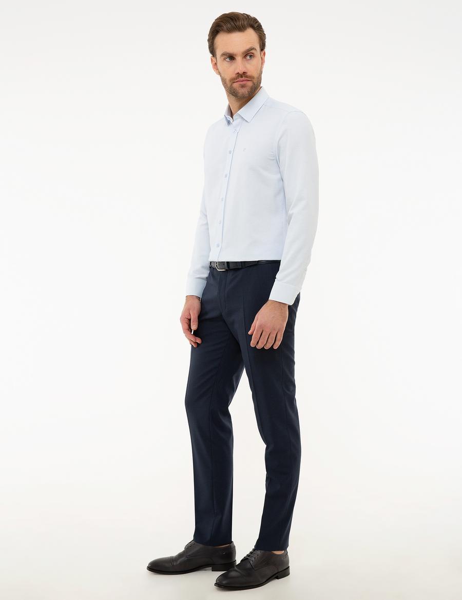 Lacivert Ekstra Slim Fit Pantolon