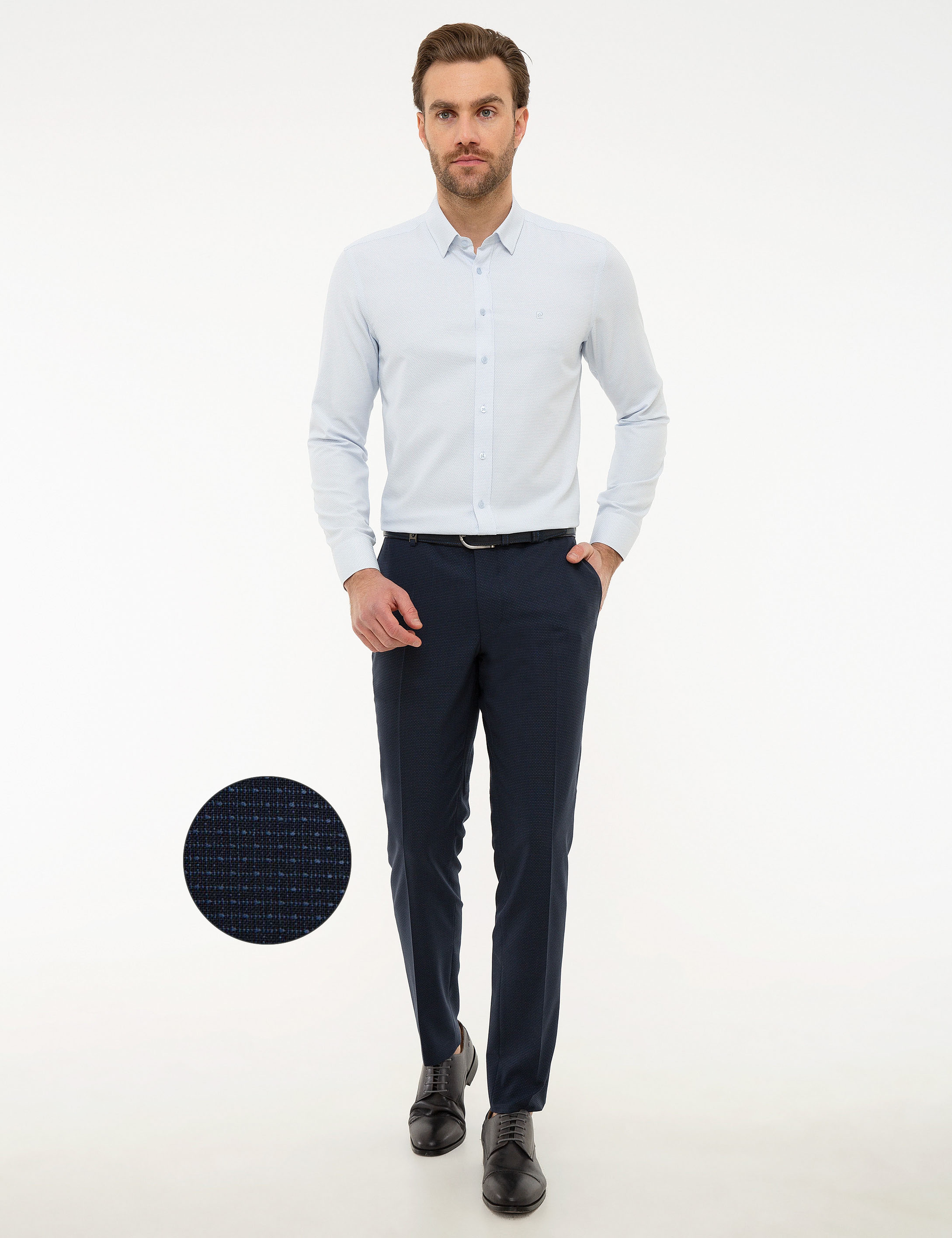 Lacivert Ekstra Slim Fit Pantolon - Image 1