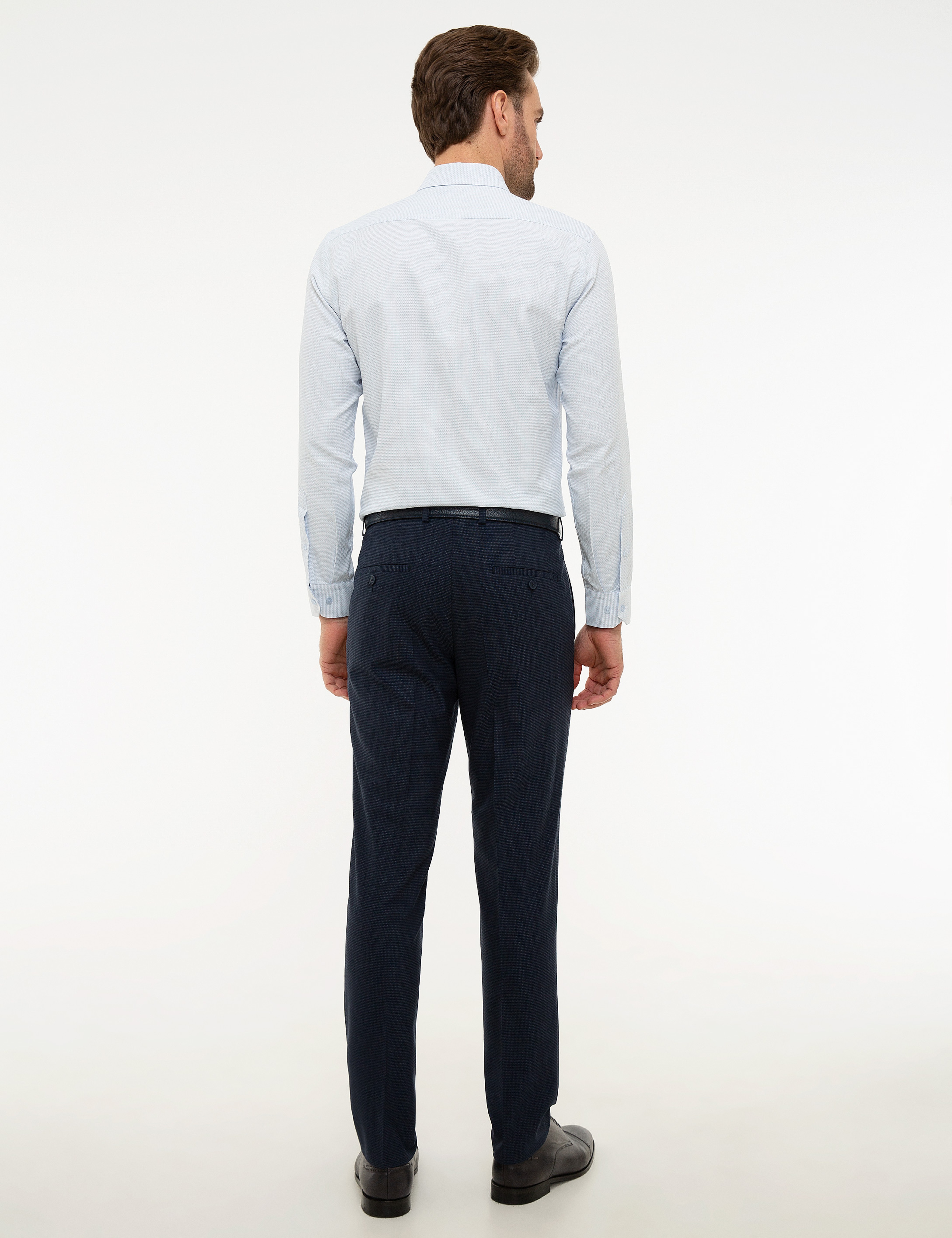 Lacivert Ekstra Slim Fit Pantolon - Image 3