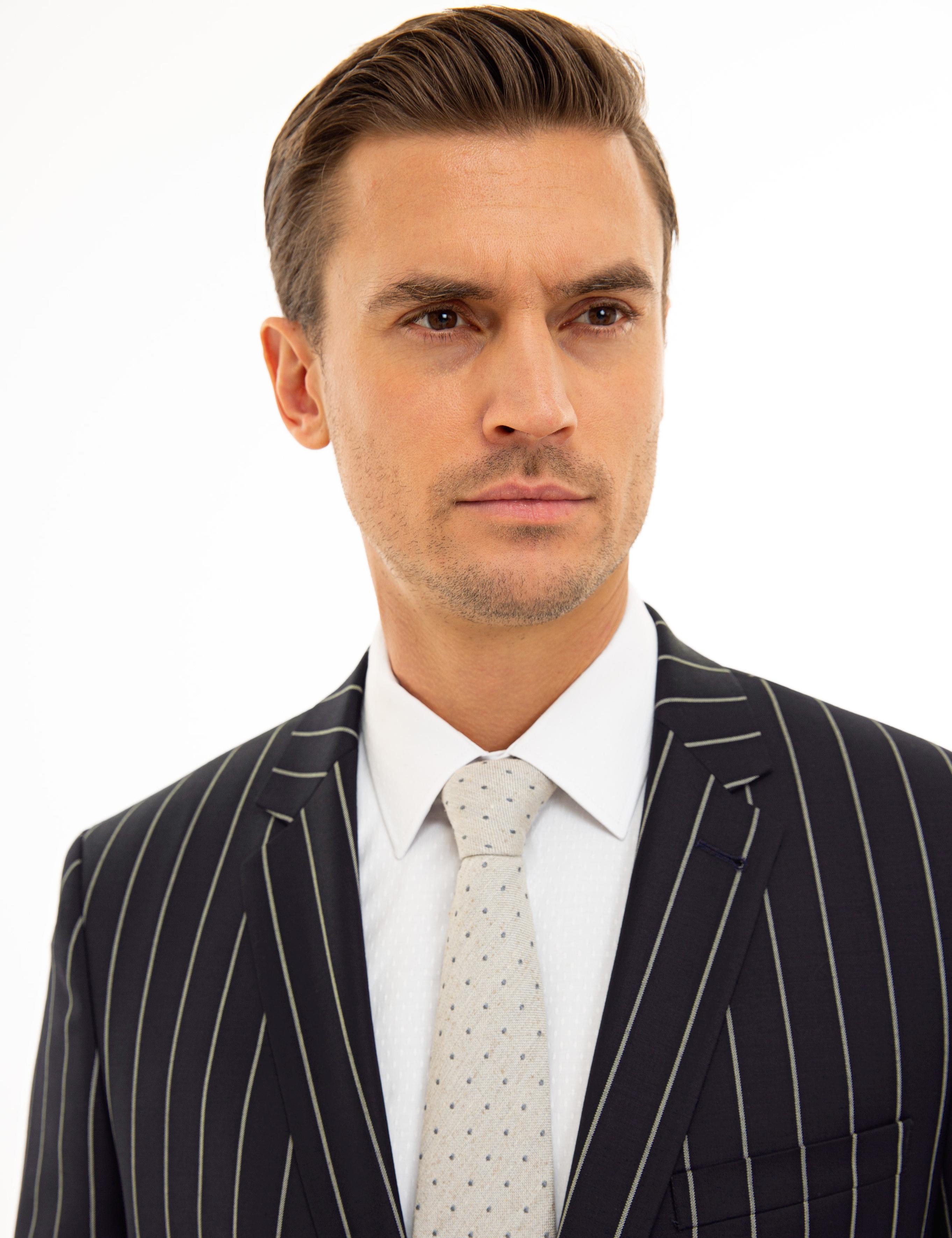 Lacivert Slim Fit Takım Elbise