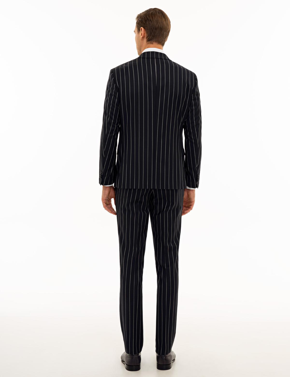 Lacivert Slim Fit Takım Elbise - 50225296041