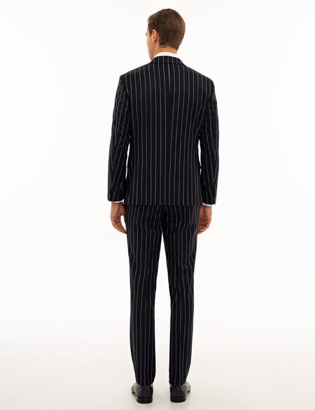 Lacivert Slim Fit Takım Elbise - 50225296041