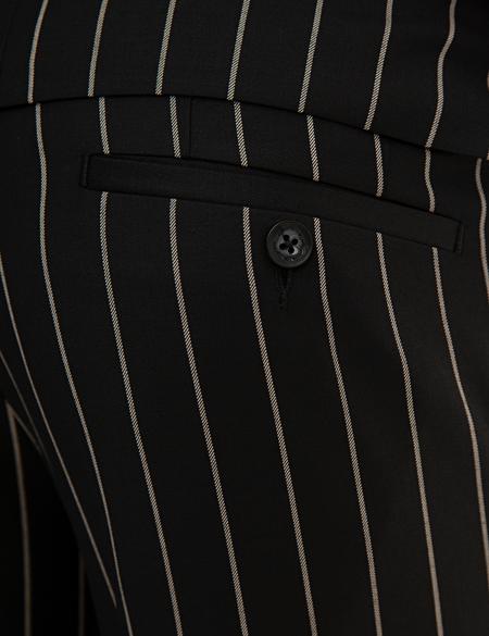 Siyah Slim Fit Takım Elbise - 50225296080