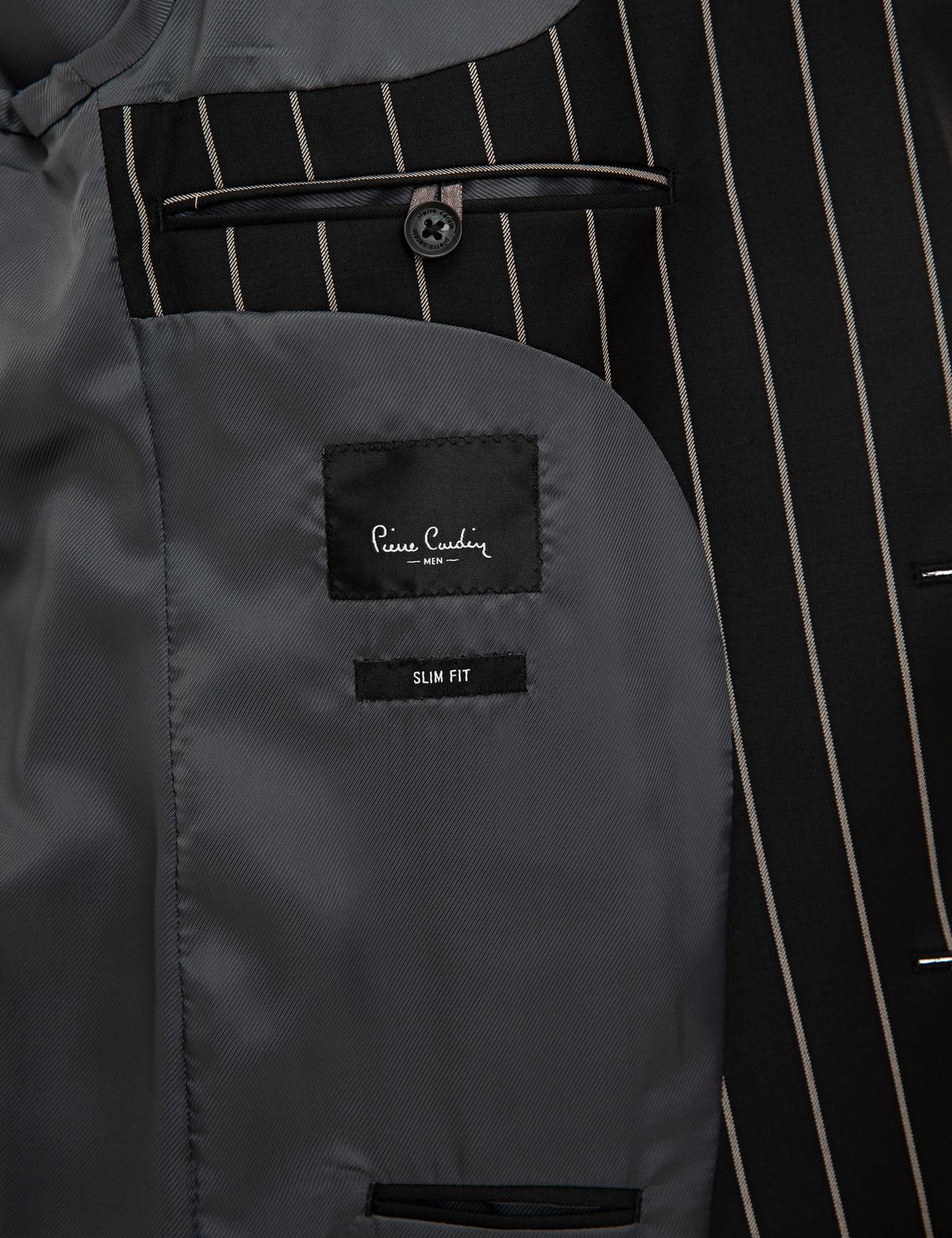 Siyah Slim Fit Takım Elbise - 50225296080