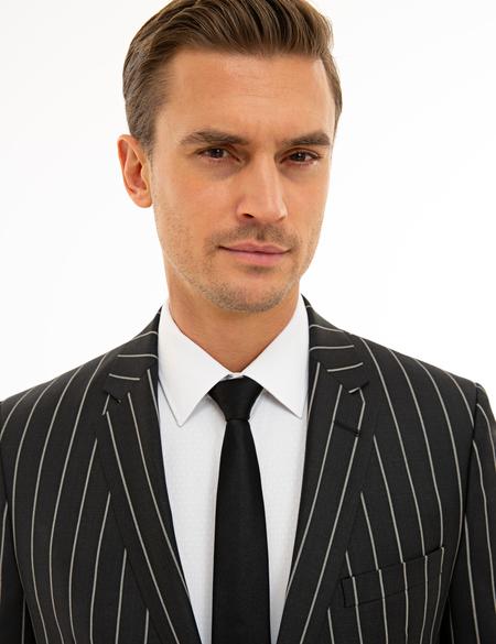 Füme Slim Fit Takım Elbise - 50225296116